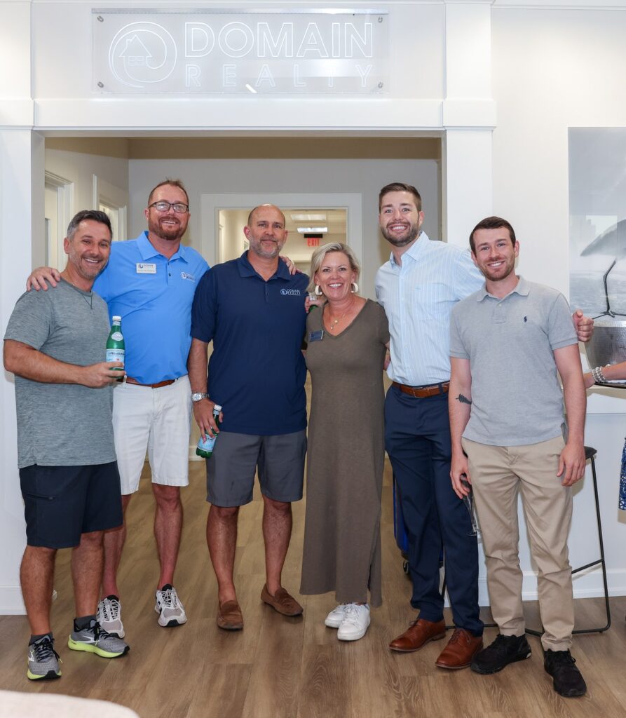 Domain Realty Group agents at the Domain Realty office in Bonita Springs